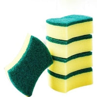 5pcs Melamine Magic Wipe Dish Sponge Kitchen Clean Scouring Cloth Dish Washing Sponge Kitchen Cleaning Tools