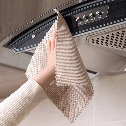 Home microfiber towels for kitchen Absorbent thicker cloth for cleaning Micro fiber wipe table kitchen towel Kitchen Anti-grease
